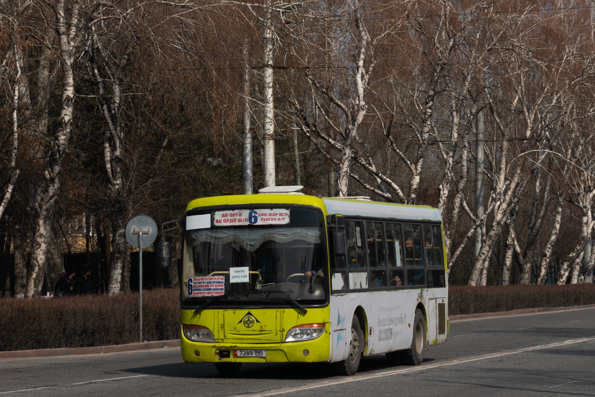 Кыргызстан, Yaxing JS6851H1 № 7289 BB