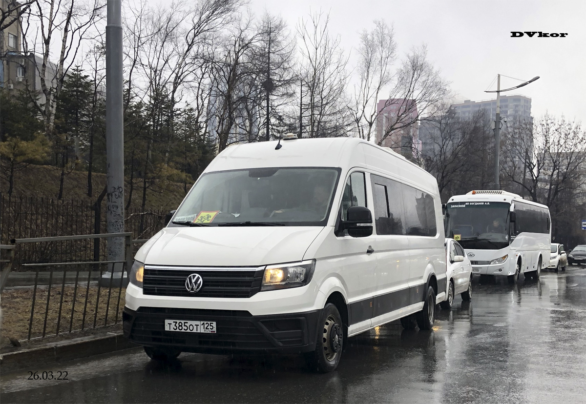 Приморский край, Луидор-223902 (Volkswagen Crafter) № Т 385 ОТ 125