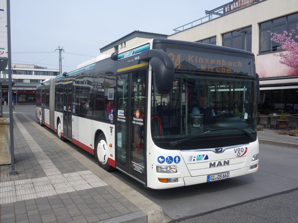 Гессен, MAN A23 Lion's City G NG363 № GI-DS 663