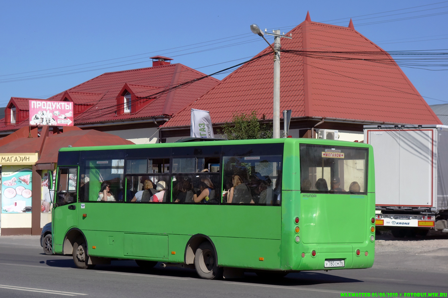 Республика Крым, Богдан А20111 № У 780 СМ 96