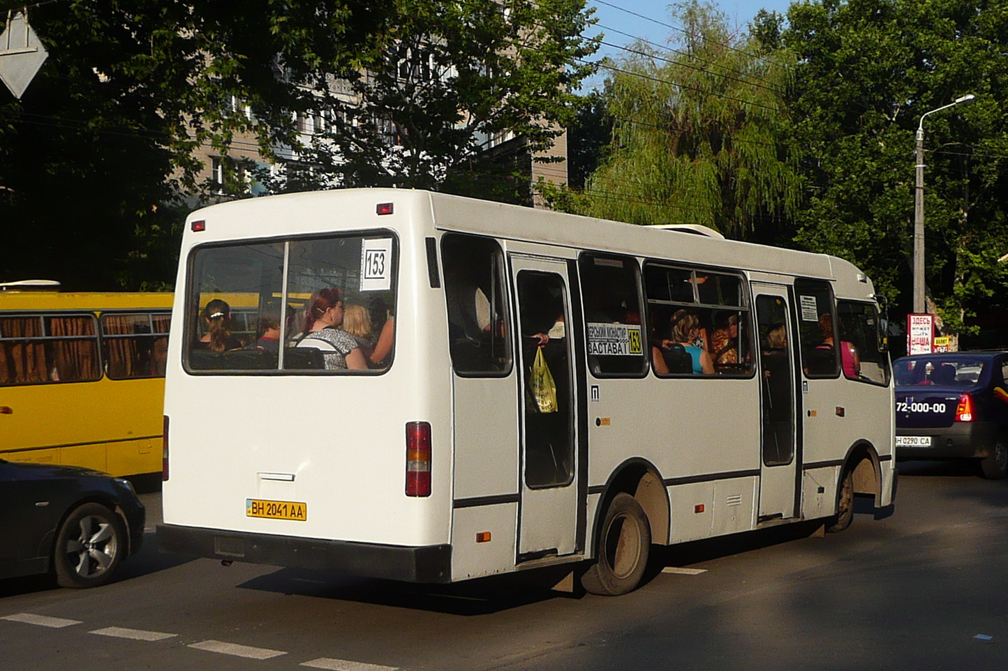 Odessa region, Bogdan A091 # BH 2041 AA