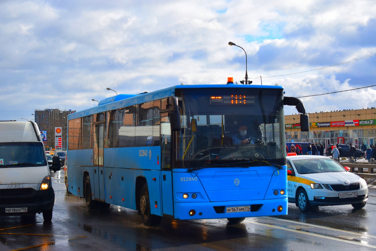 Москва, ГолАЗ-525110-11 "Вояж" № 012840