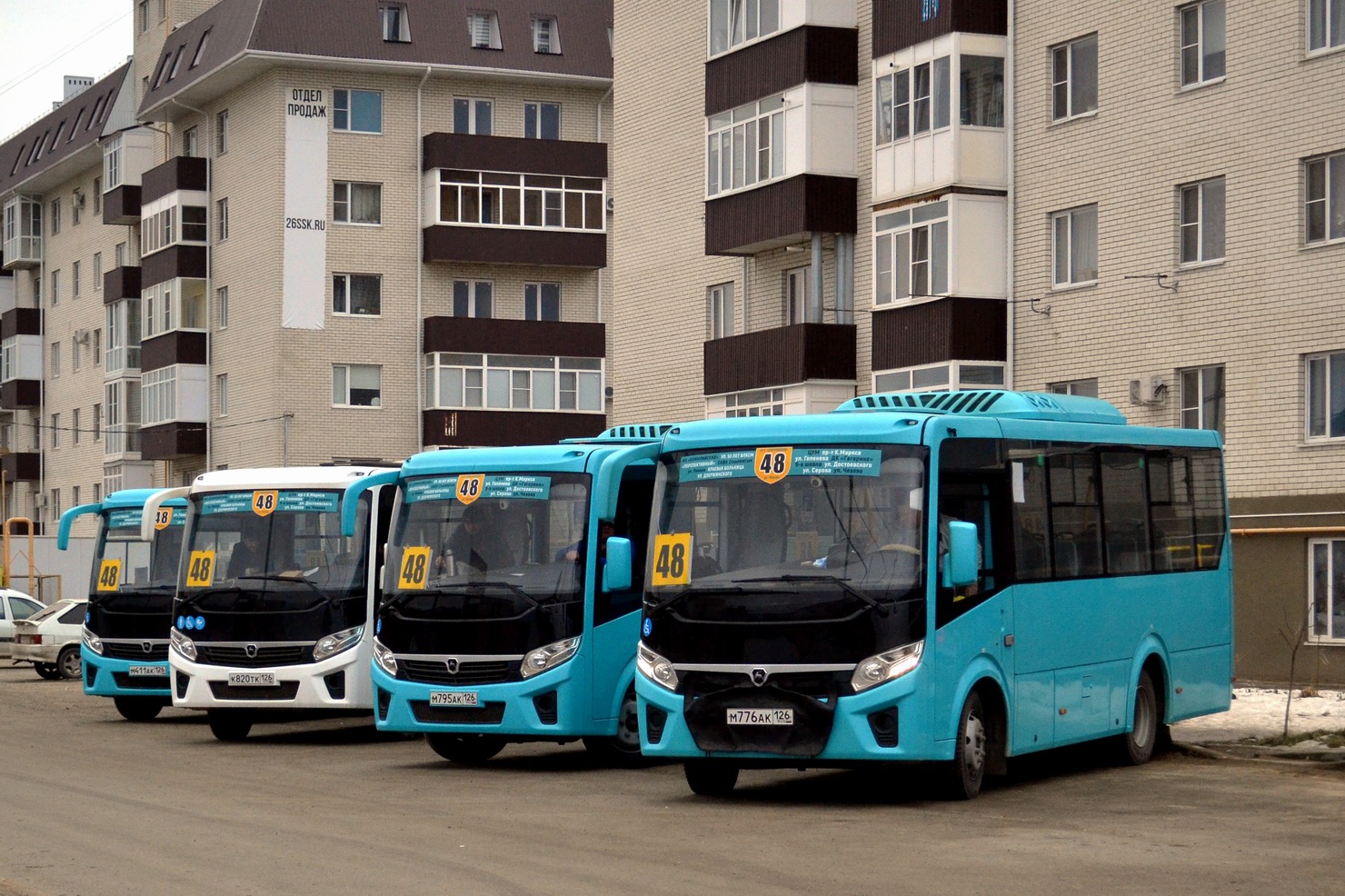 Stavropol region, PAZ-320435-04 "Vector Next" # М 776 АК 126