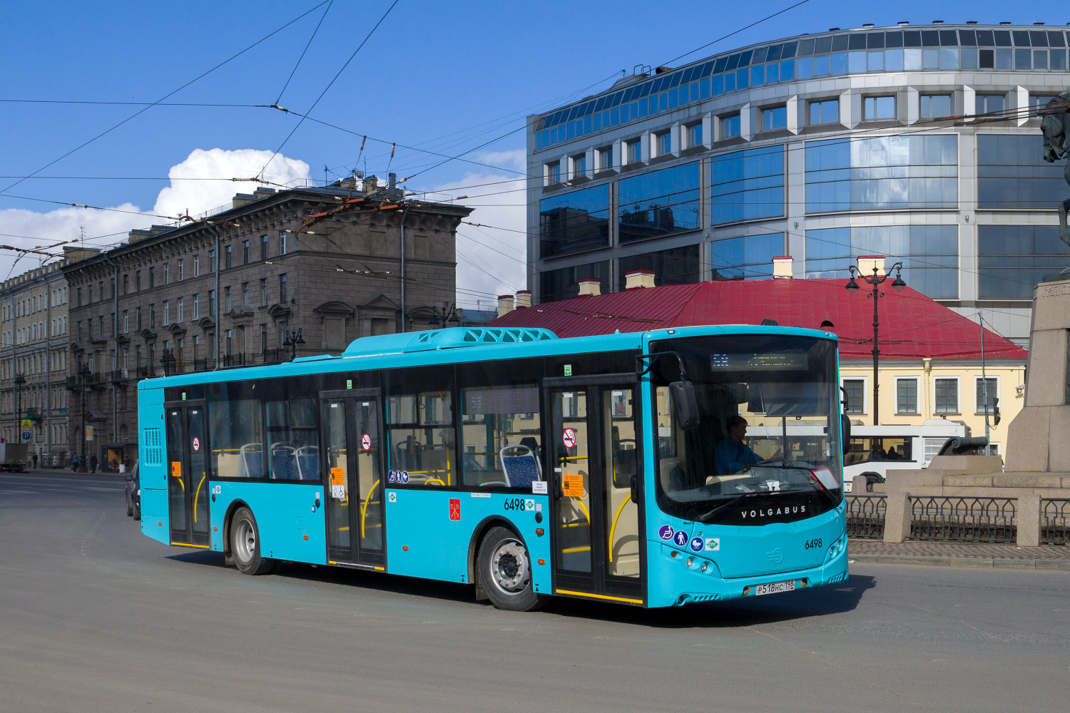 Санкт-Петербург, Volgabus-5270.G4 (LNG) № 6498