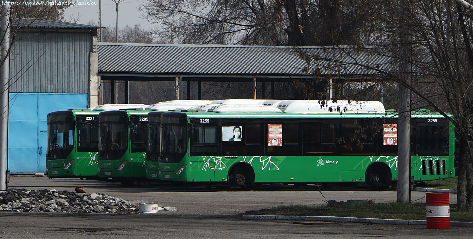 Almaty — Bus fleets