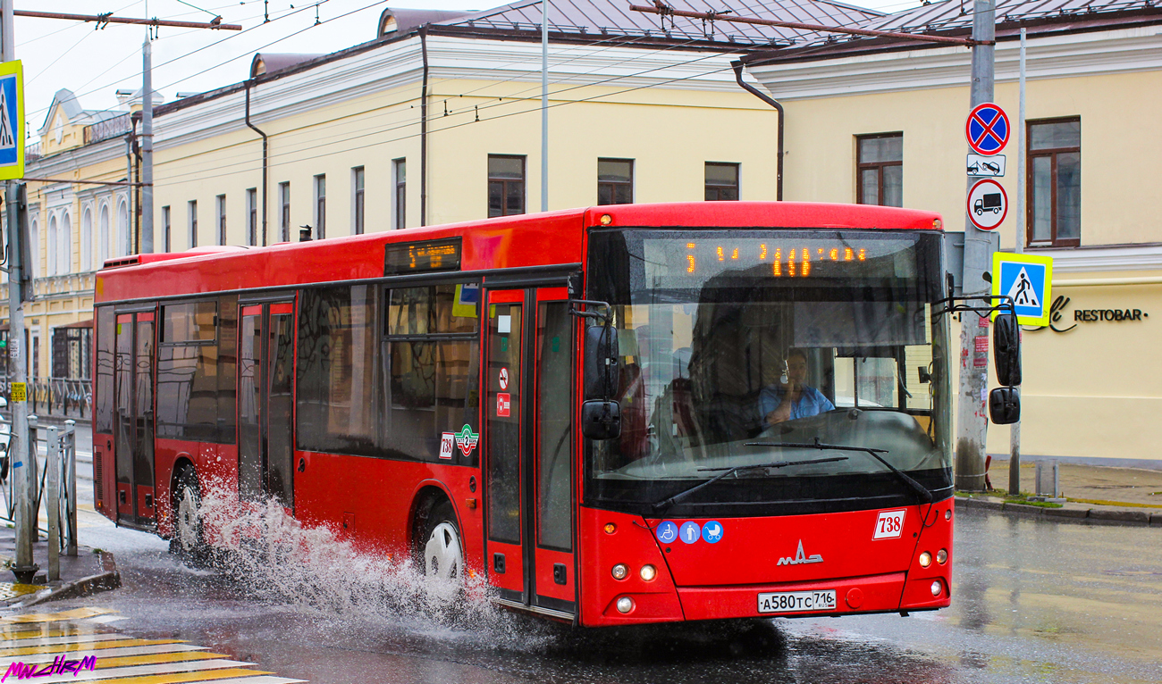 Татарстан, МАЗ-203.069 № 738