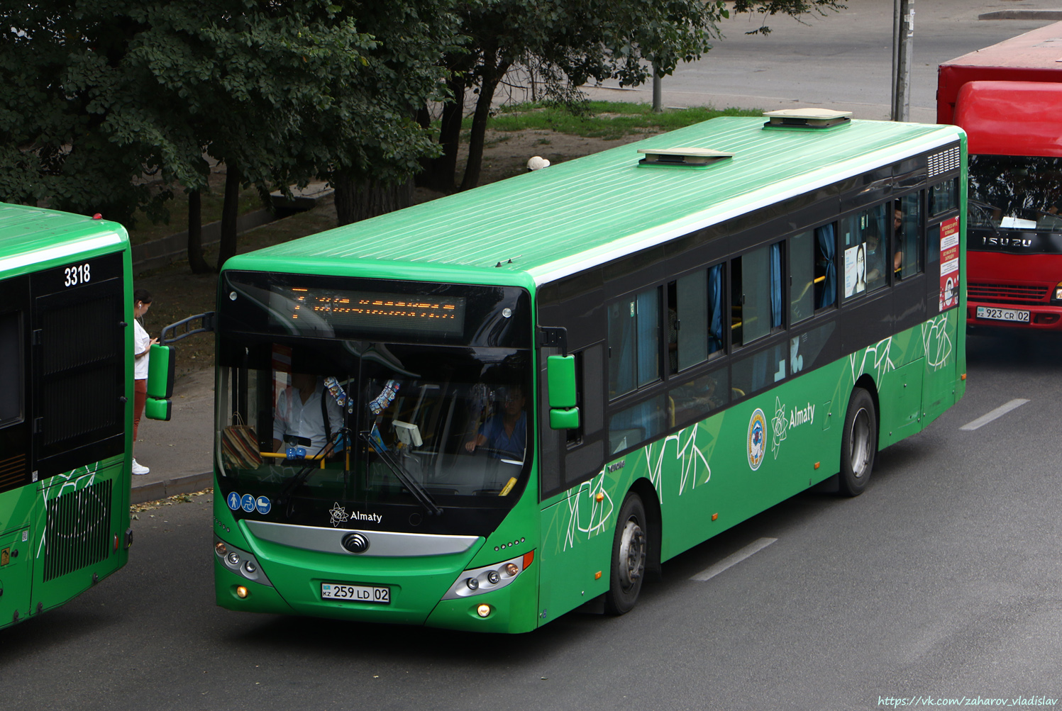 Алматы, Yutong ZK6118HGA № 259 LD 02 Алматы, Yutong ZK6118HGA № 259 LD 02