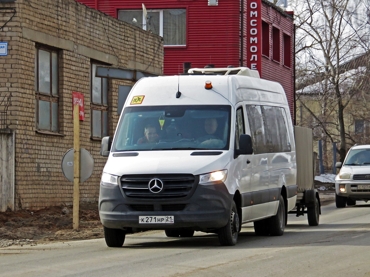 Чувашия, Луидор-223685 (MB Sprinter) № К 271 НР 21