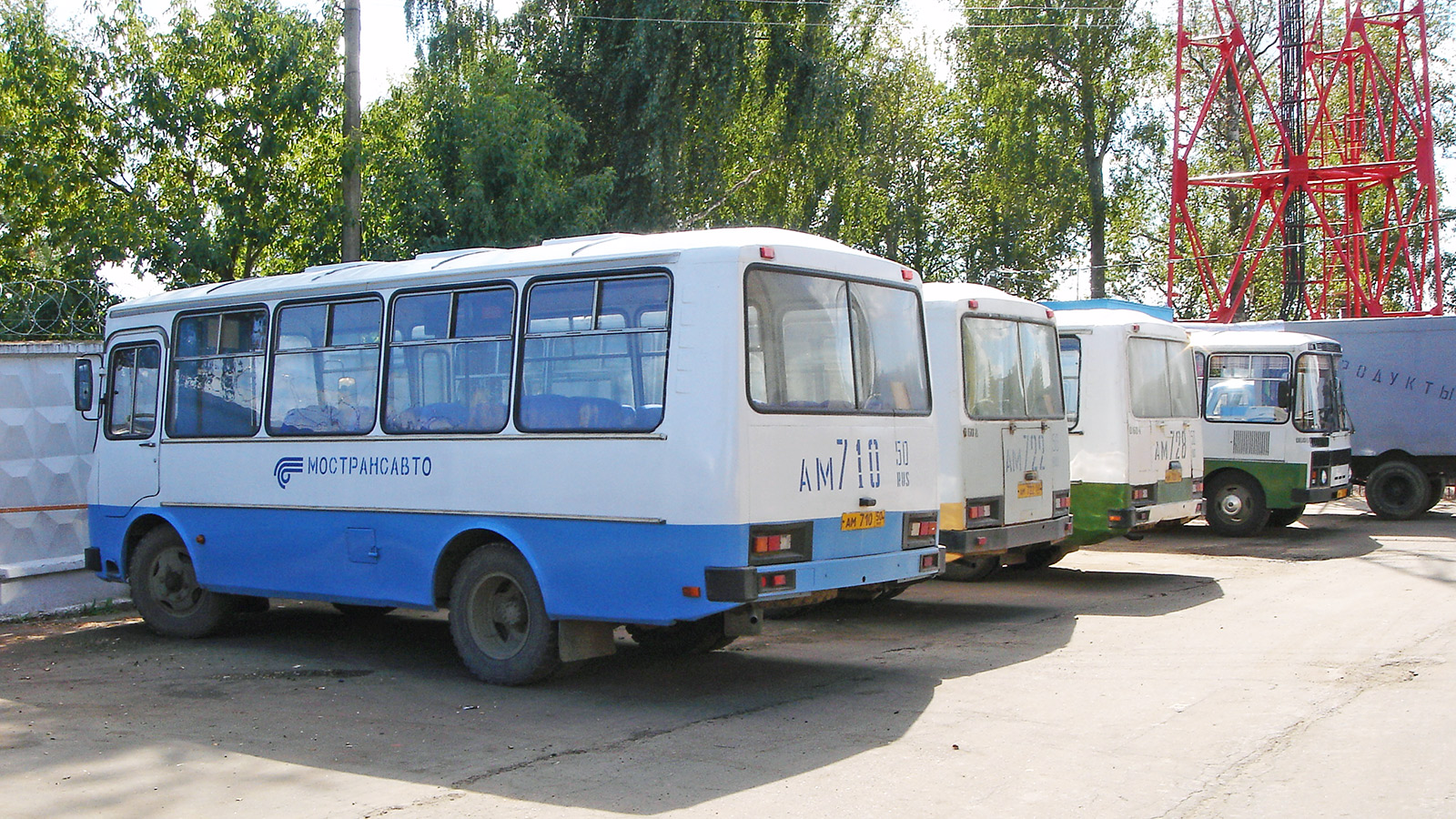 Московская область, ПАЗ-3205-110 № 0612; Московская область — Территории автопредприятий и автохозяйств