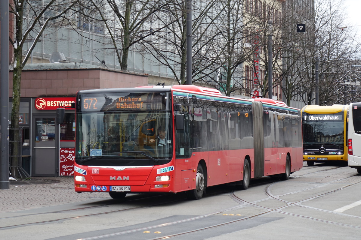 Рейнланд-Пфальц, MAN A23 Lion's City G NG363 № MZ-DB 915