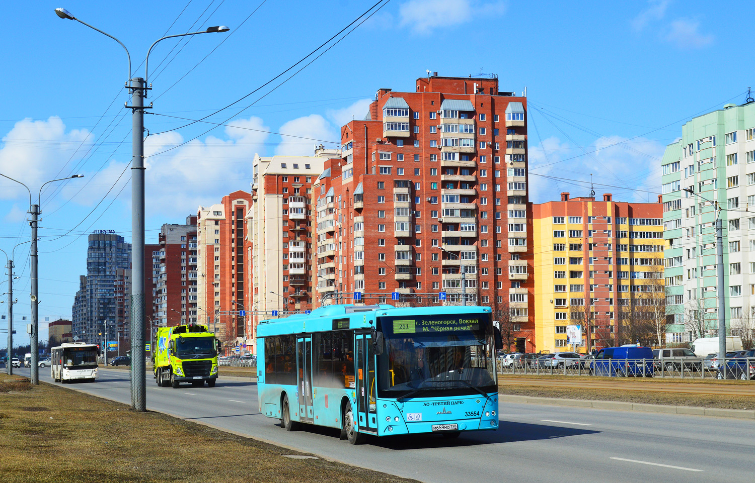 Санкт-Петербург, МАЗ-203.C45 № 33554