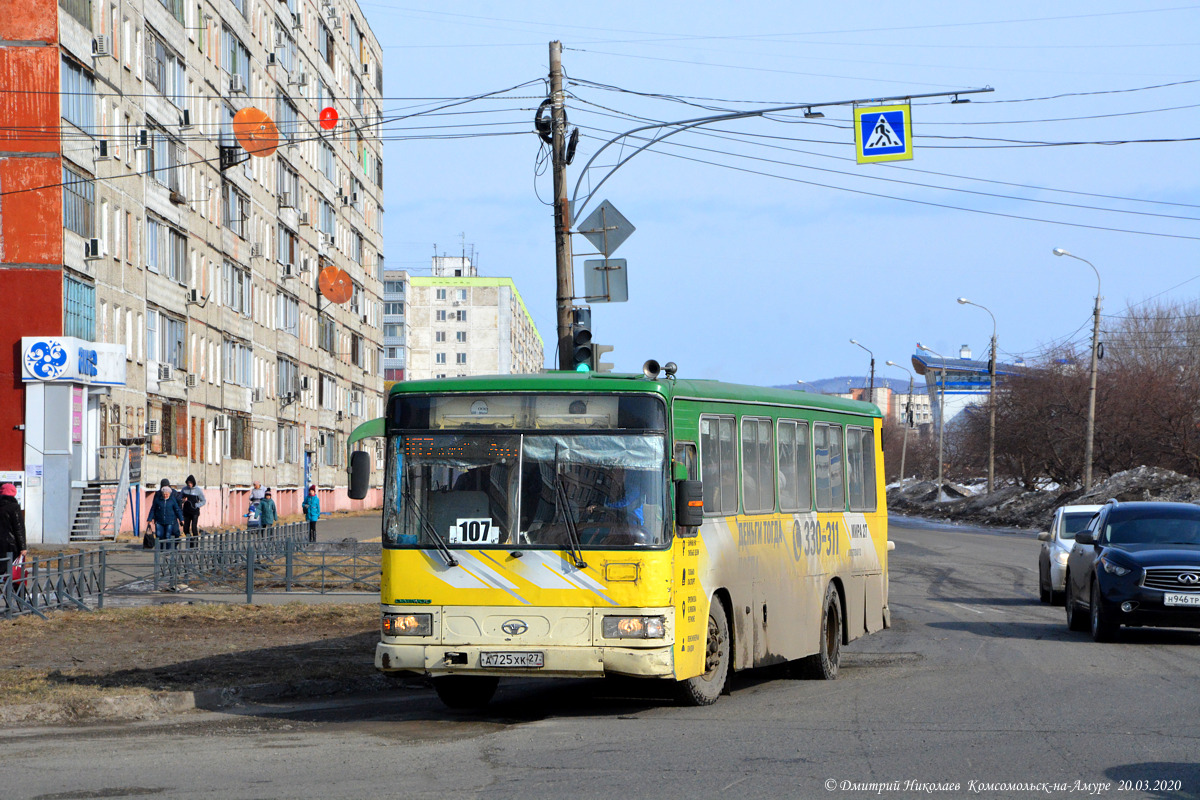 Хабаровский край, Daewoo BS106 Hi-Power № А 725 ХК 27