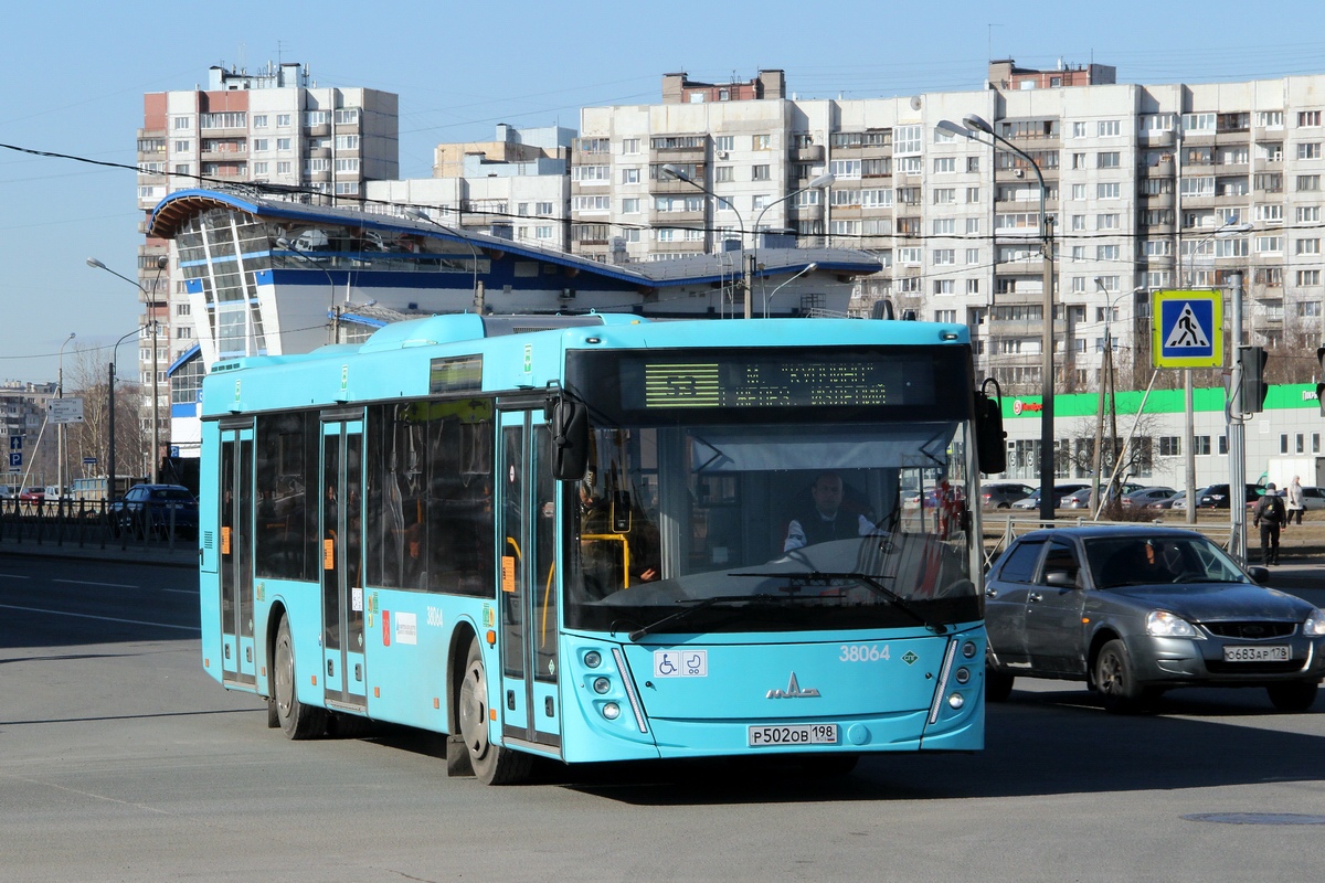 Санкт-Петербург, МАЗ-203.945 № 38064