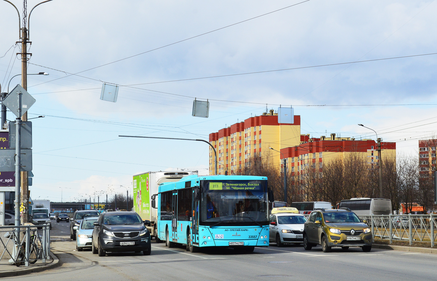 Санкт-Петербург, МАЗ-203.C45 № 33557