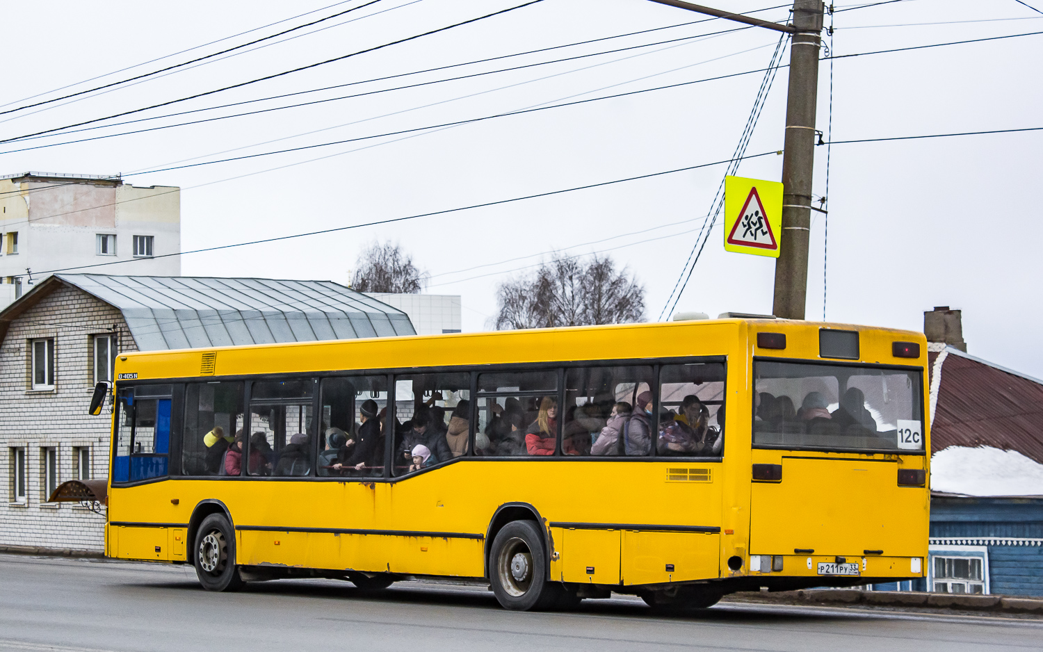 Владимирская область, Mercedes-Benz O405N2 № Р 211 РУ 33