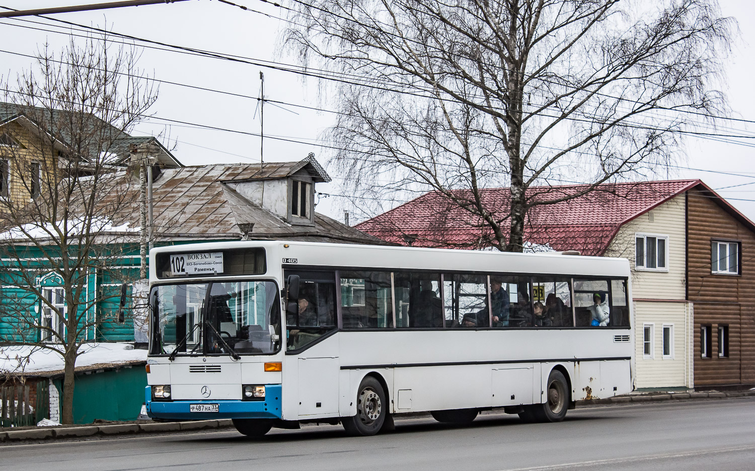 Владимирская область, Mercedes-Benz O405 № Р 487 НА 33