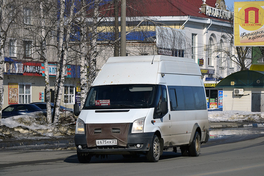 Чувашия, Sollers Bus B-CF (Ford Transit) № Е 675 КК 21 Чувашия, Sollers Bus B-CF (Ford Transit) № Е 675 КК 21