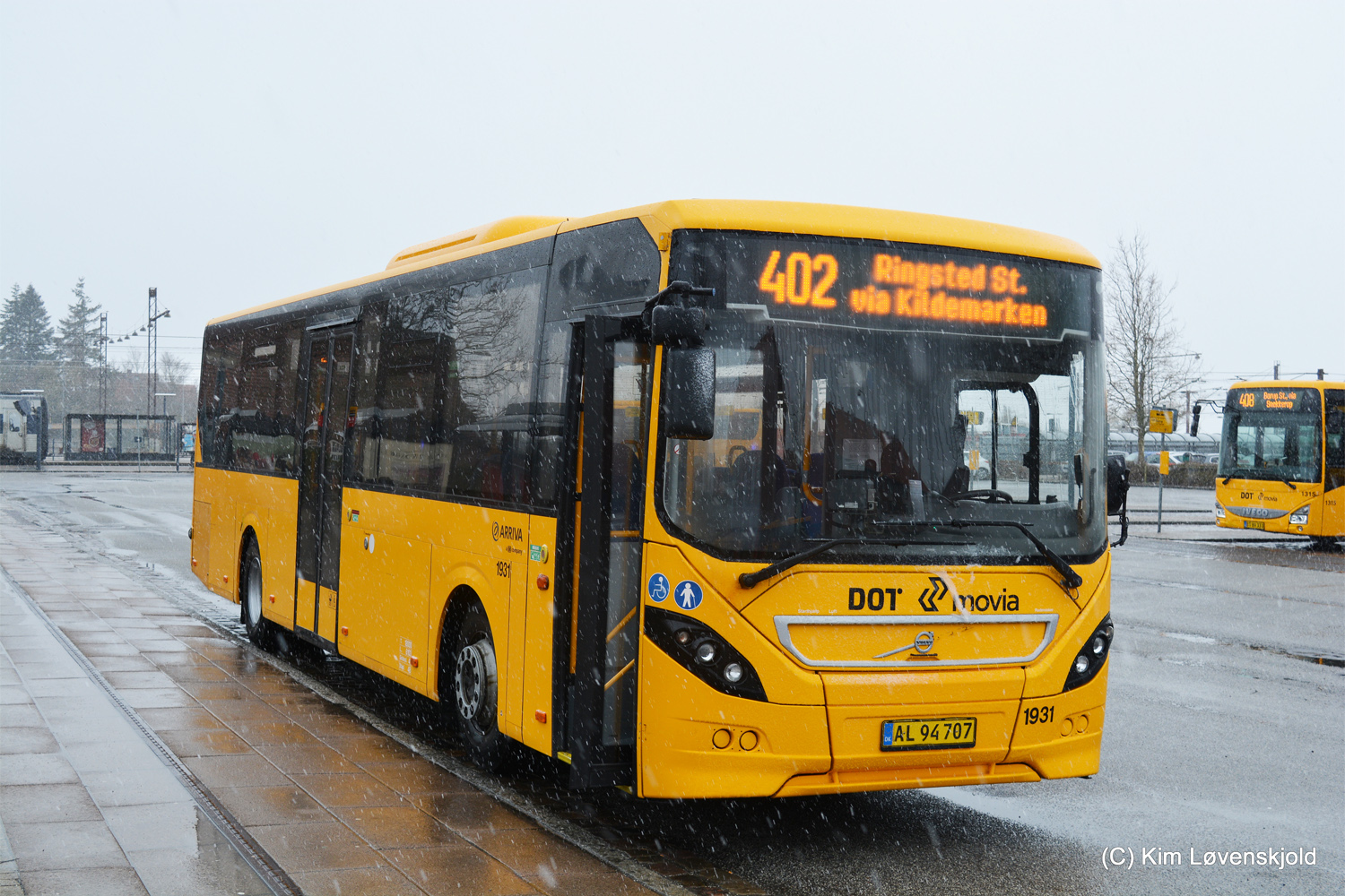 Дания, Volvo 8900LE № 1931