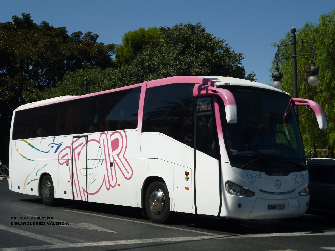 Испания, Irizar New Century 12.35 № 9801 DLW