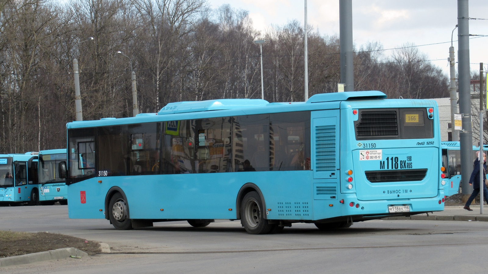 Санкт-Петербург, ЛиАЗ-5292.67 (LNG) № 31150