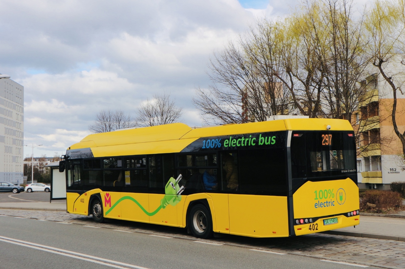 Польша, Solaris Urbino IV 12 electric № 402