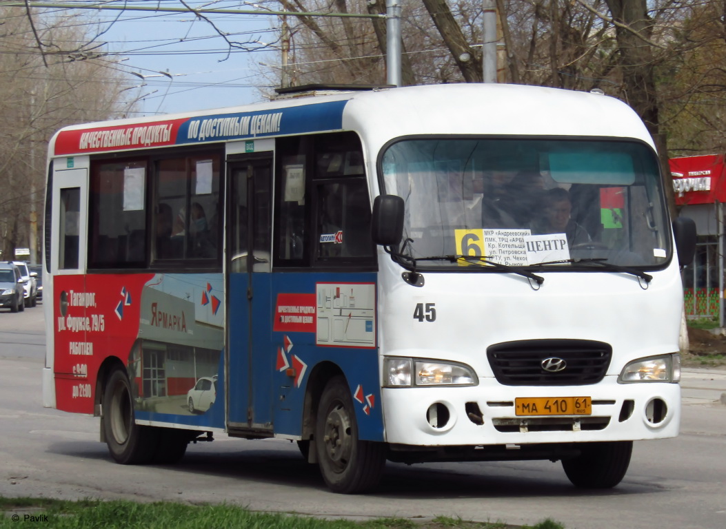 Rostov region, Hyundai County LWB C09 (TagAZ) # 45