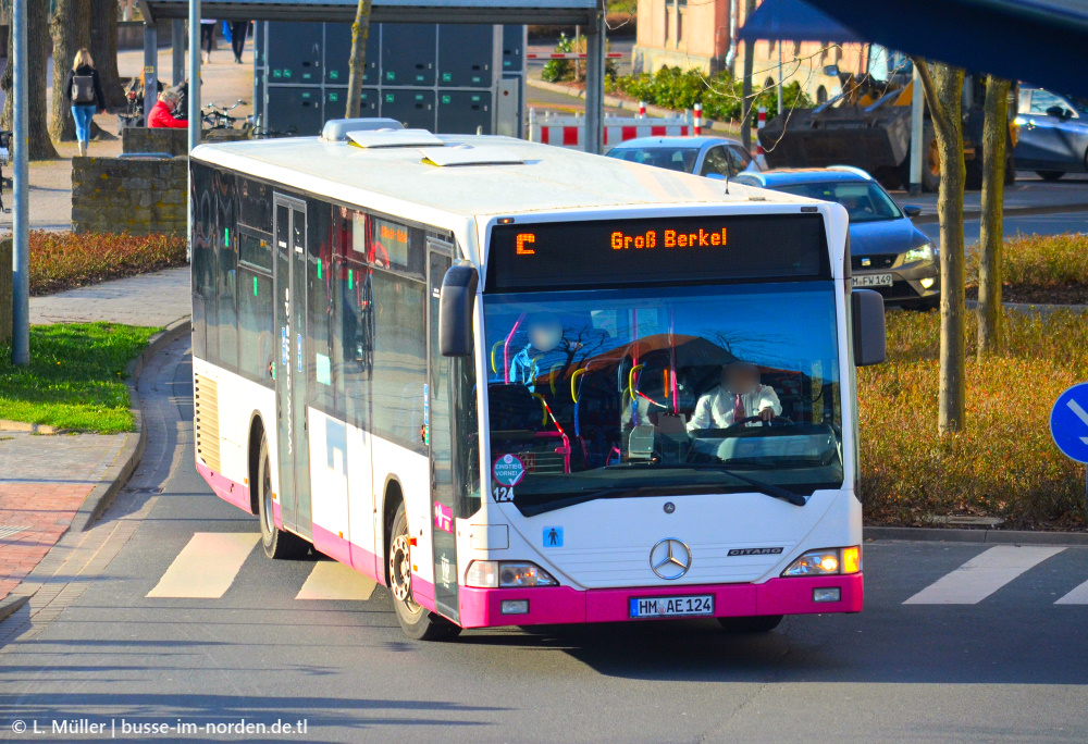 Нижняя Саксония, Mercedes-Benz O530Ü Citaro Ü № 124
