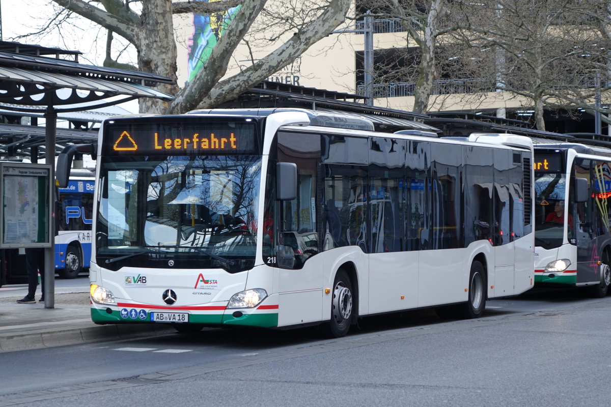 Бавария, Mercedes-Benz Citaro C2 hybrid № 218