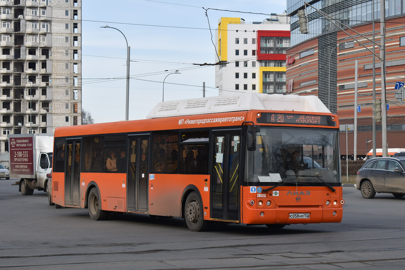 Нижегородская область, ЛиАЗ-5292.67 (CNG) № 20523