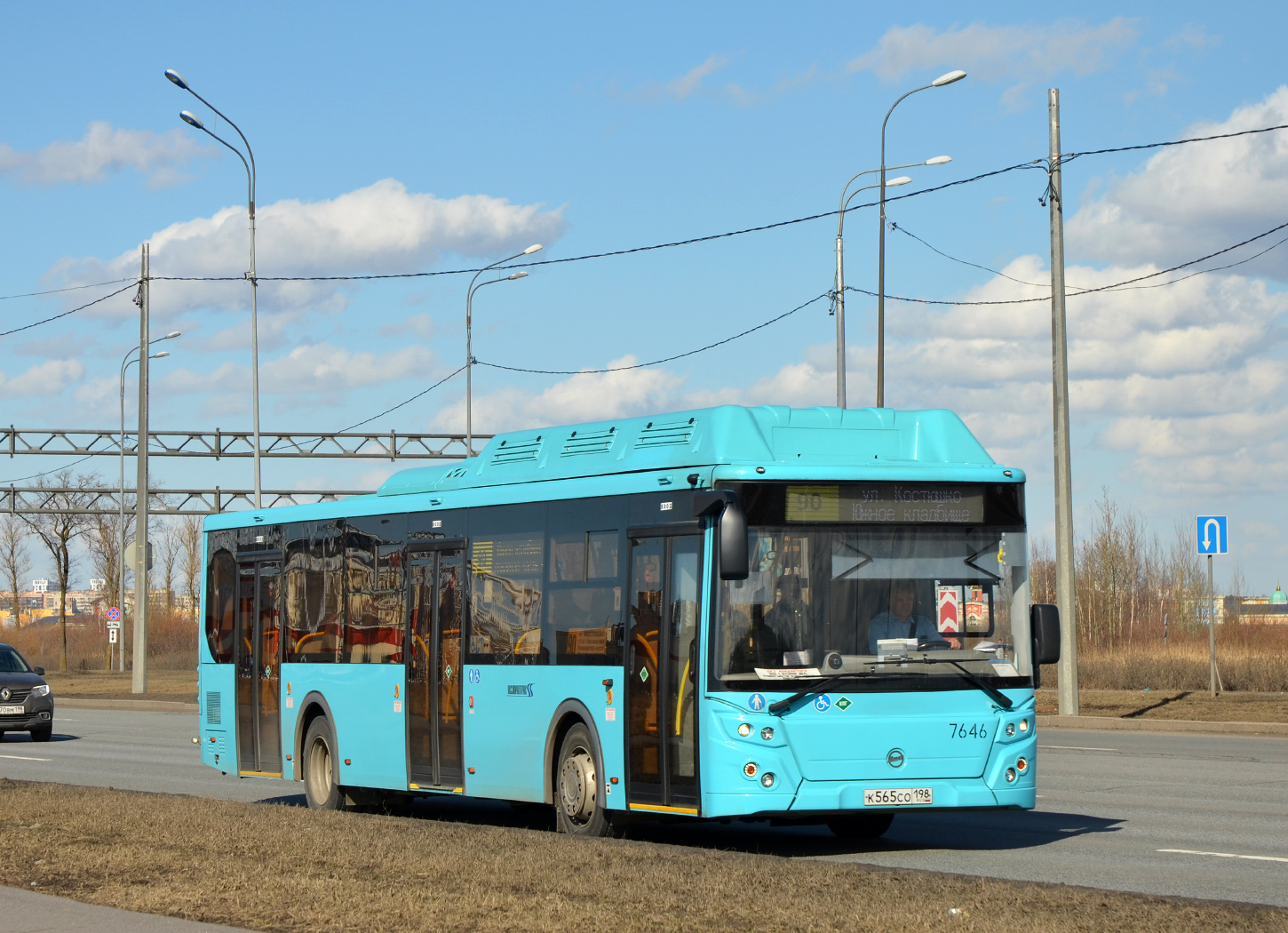 Санкт-Петербург, ЛиАЗ-5292.67 (CNG) № 7646