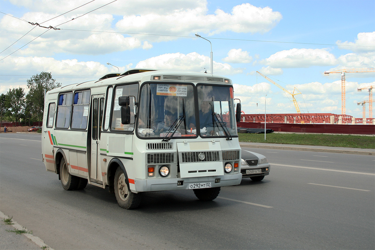 Башкортостан, ПАЗ-32053 № О 292 МТ 02