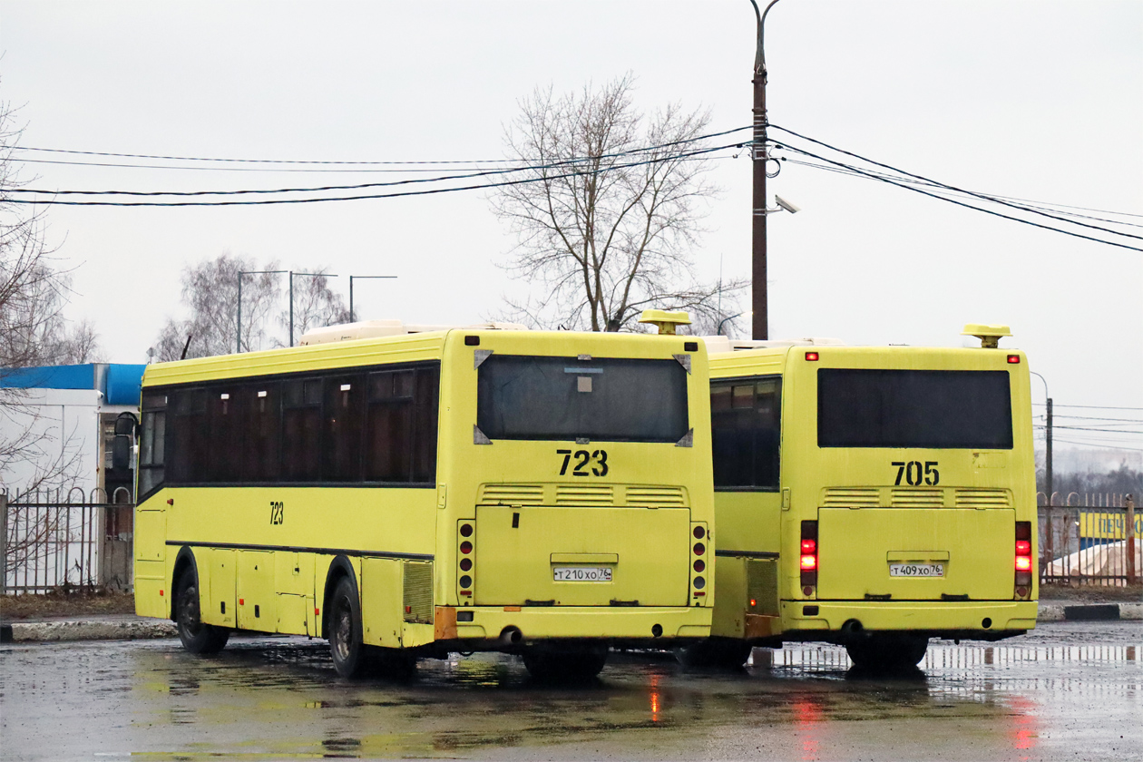 Yaroslavl region, LiAZ-5256.23-01 (GolAZ) # 723