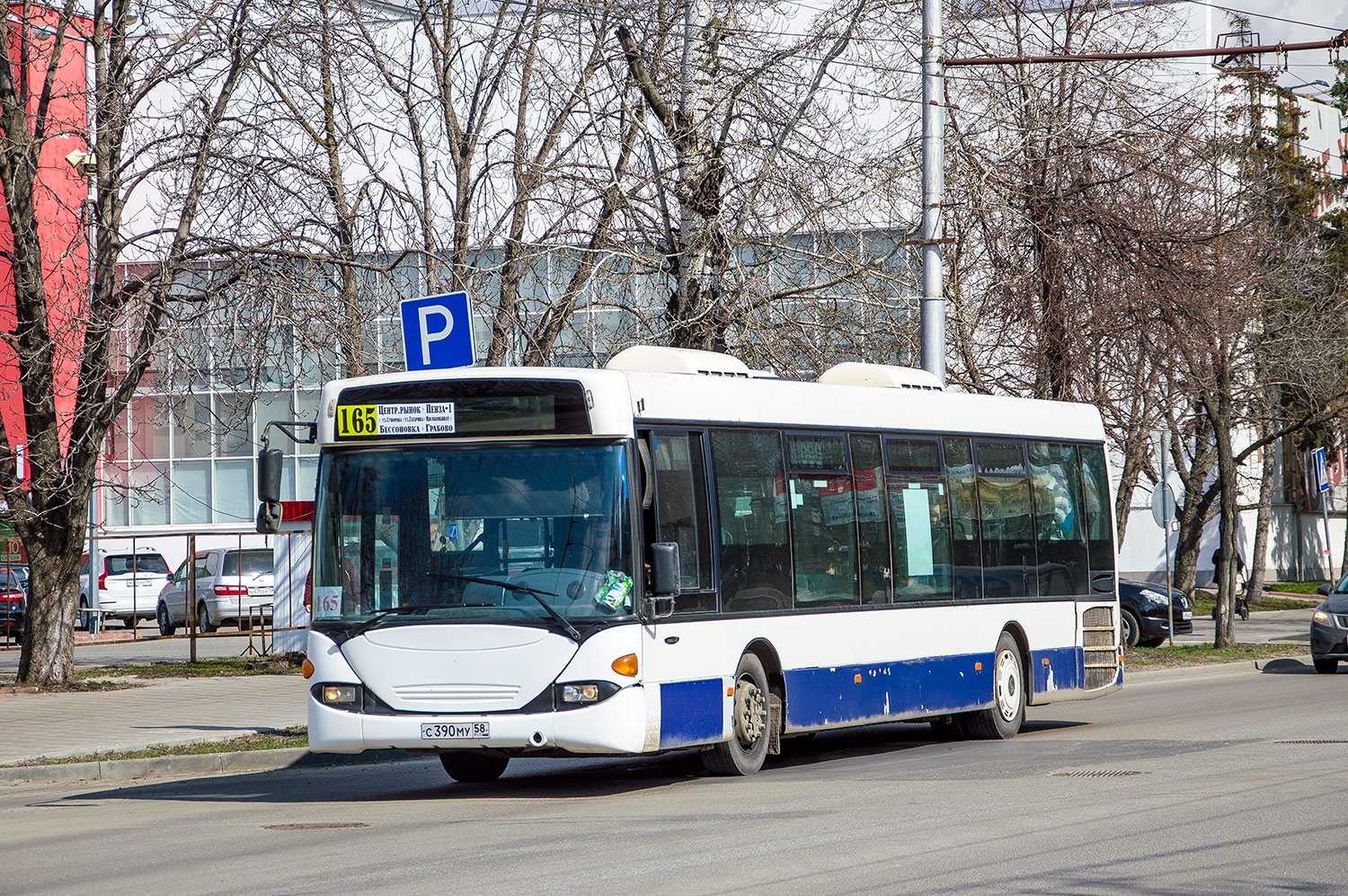 Пензенская область, Scania OmniLink I (Скания-Питер) № С 390 МУ 58