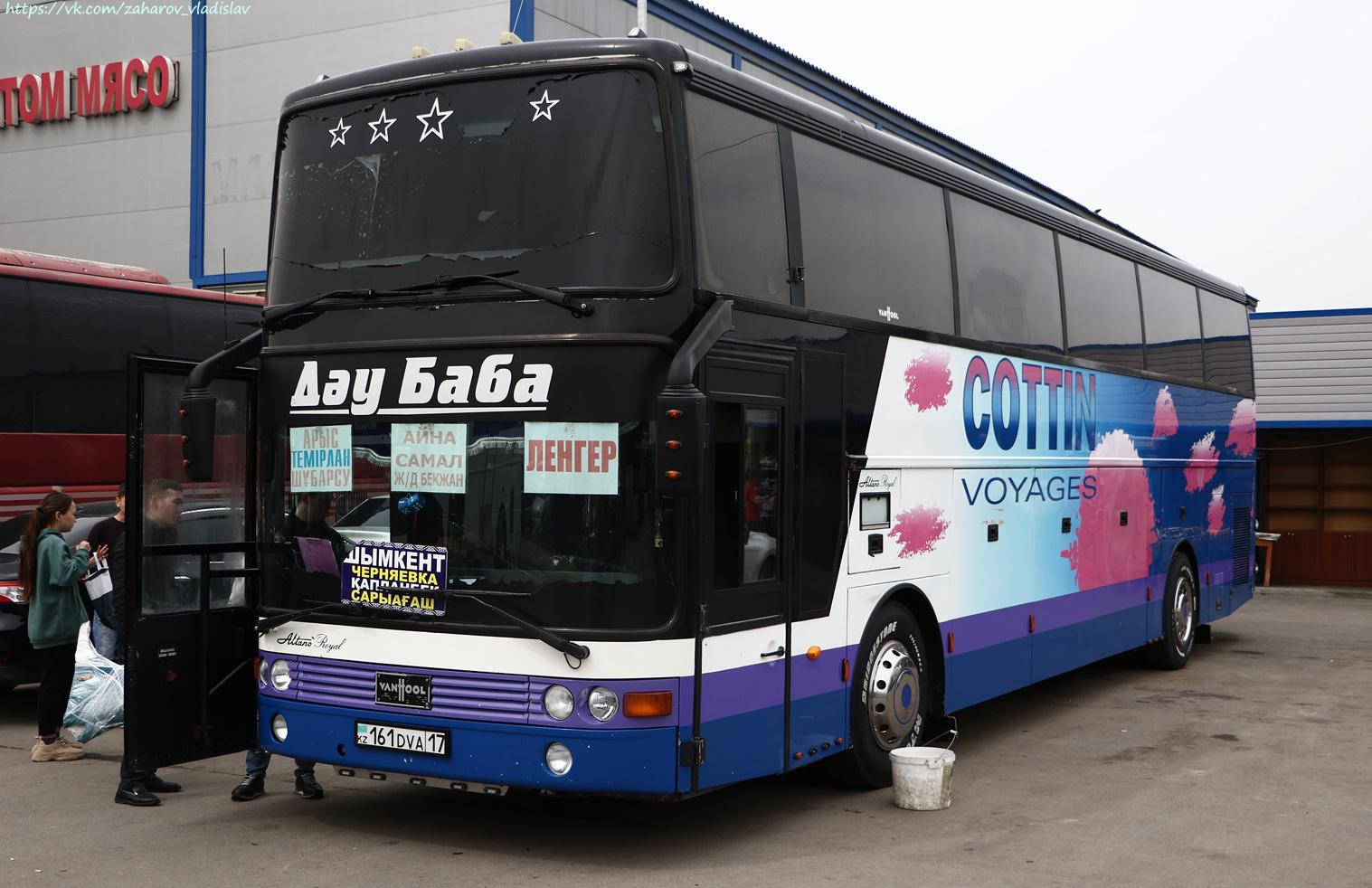 Shymkent, Van Hool T816 Altano č. 161 DVA 17