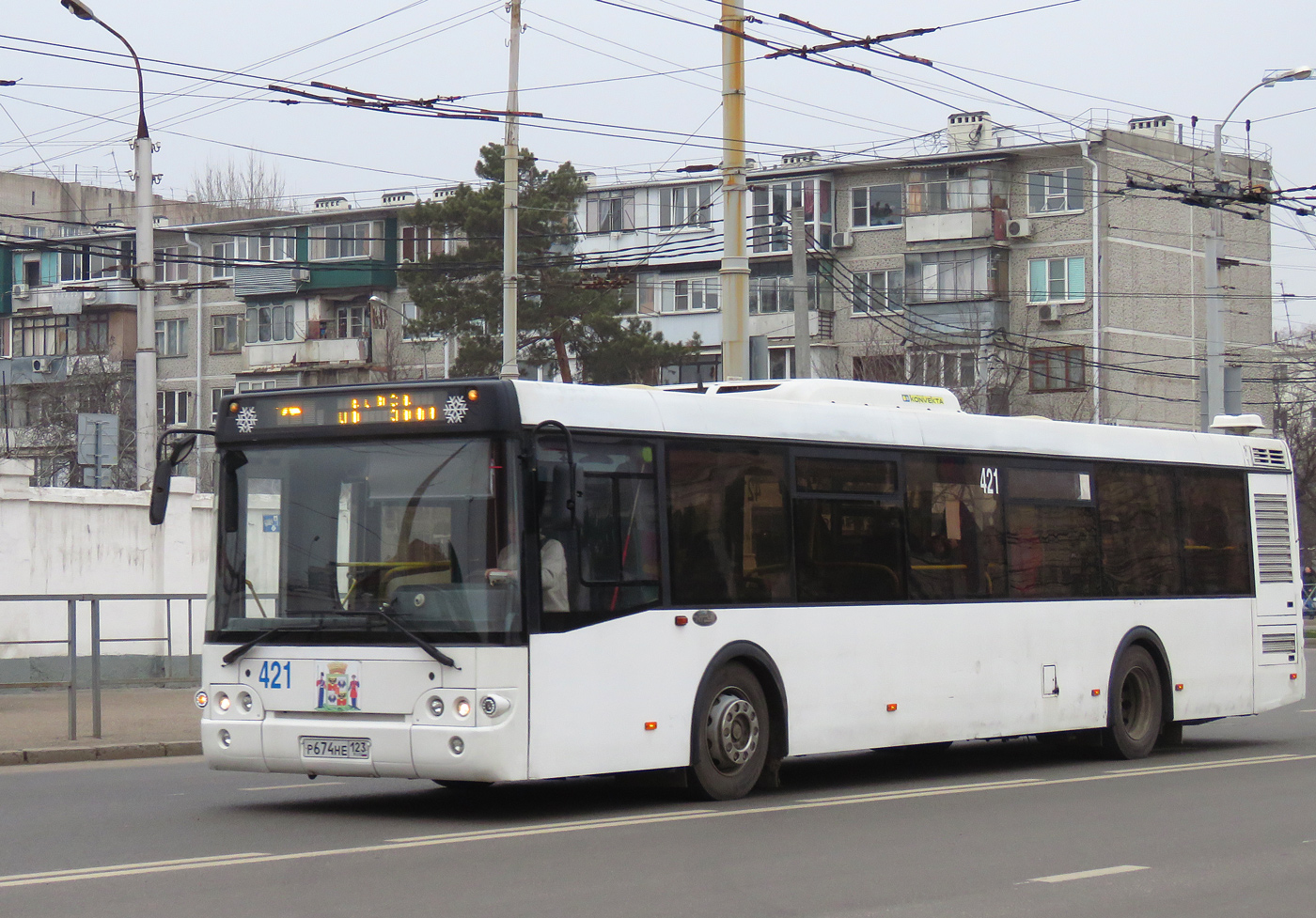 Краснодарский край, ЛиАЗ-5292.22 (2-2-0) № 421