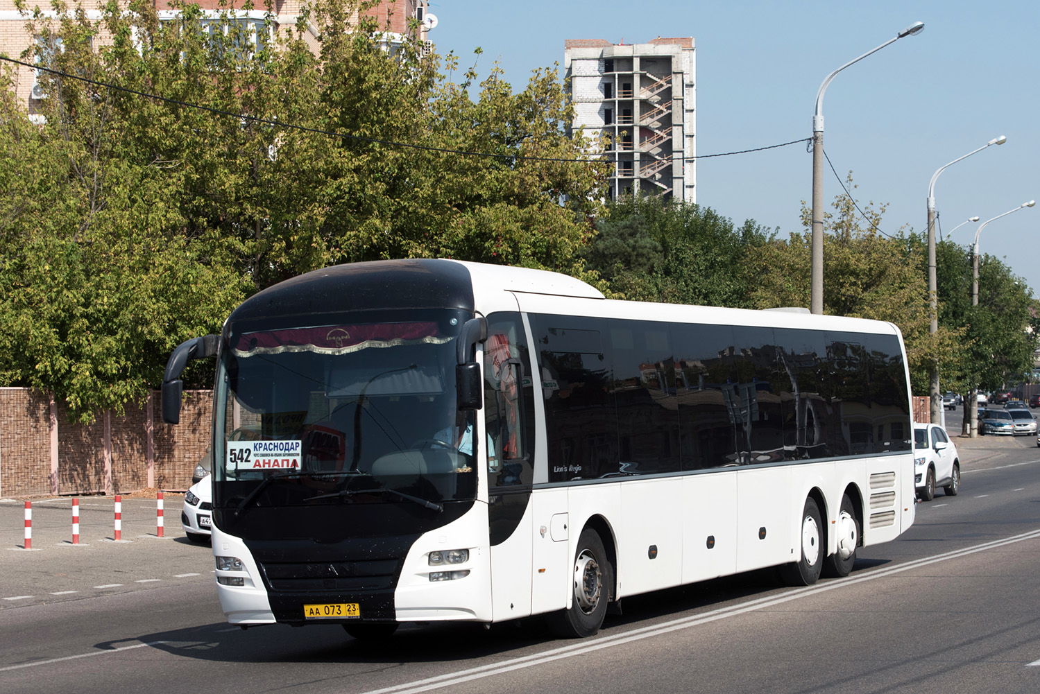 Краснодарский край, MAN R13 Lion's Regio L ÜL394 L № АА 073 23