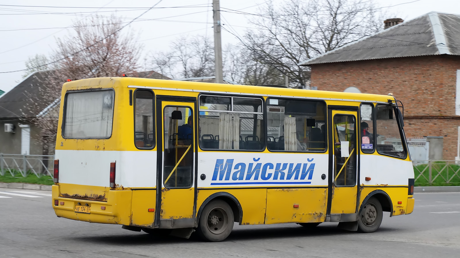 Кабардино-Балкария, Волжанин-3290.10 (БАЗ А079) № АЕ 134 07