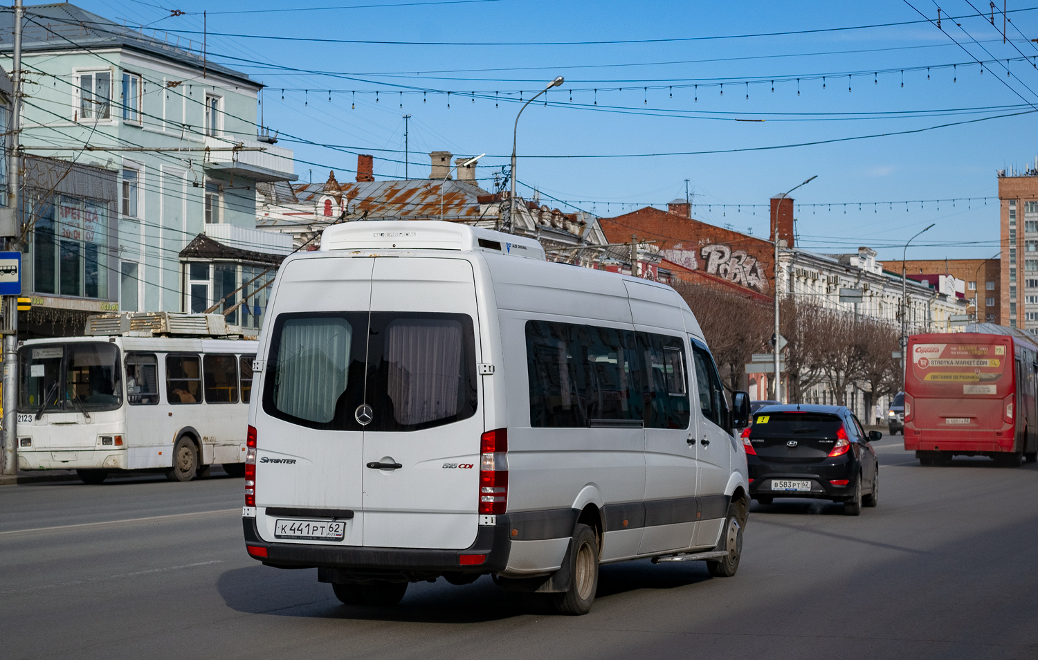 Рязанская область, Луидор-223602 (MB Sprinter) № К 441 РТ 62
