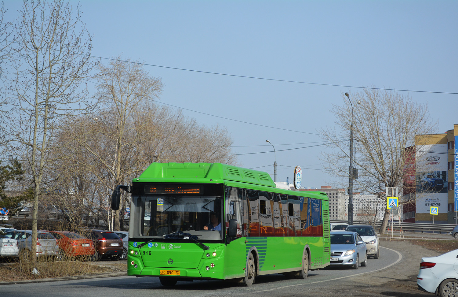 Тюменская область, ЛиАЗ-5292.67 (CNG) № 516