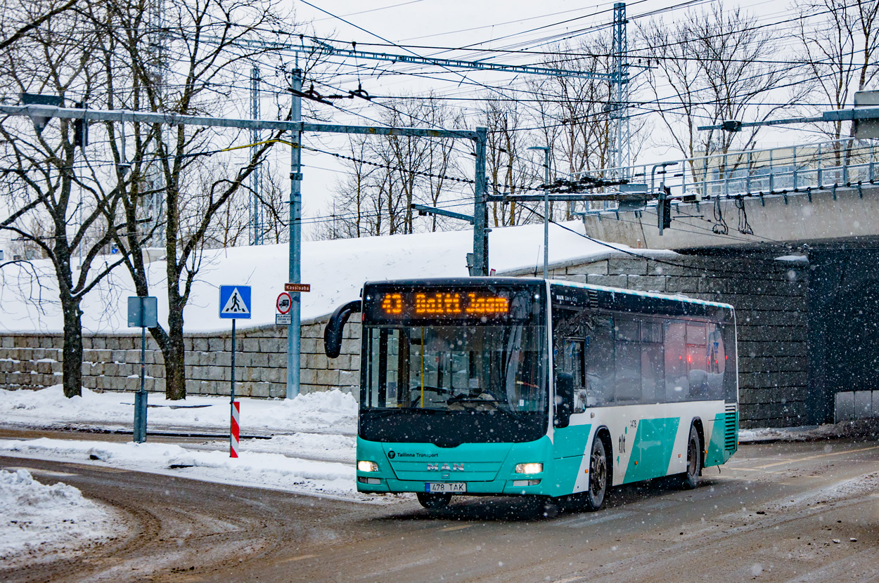 Эстония, MAN A78 Lion's City LE EL293 № 1478
