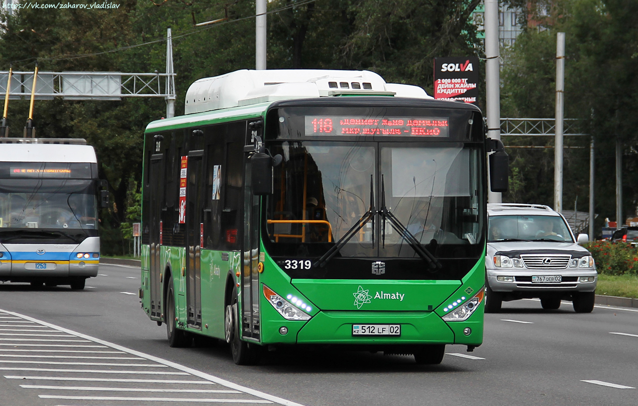 Алматы, Zhong Tong LCK6125HGAN № 3319