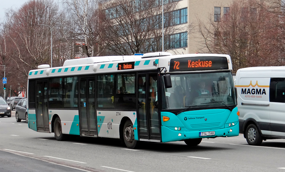 Эстония, Scania OmniCity II № 2714