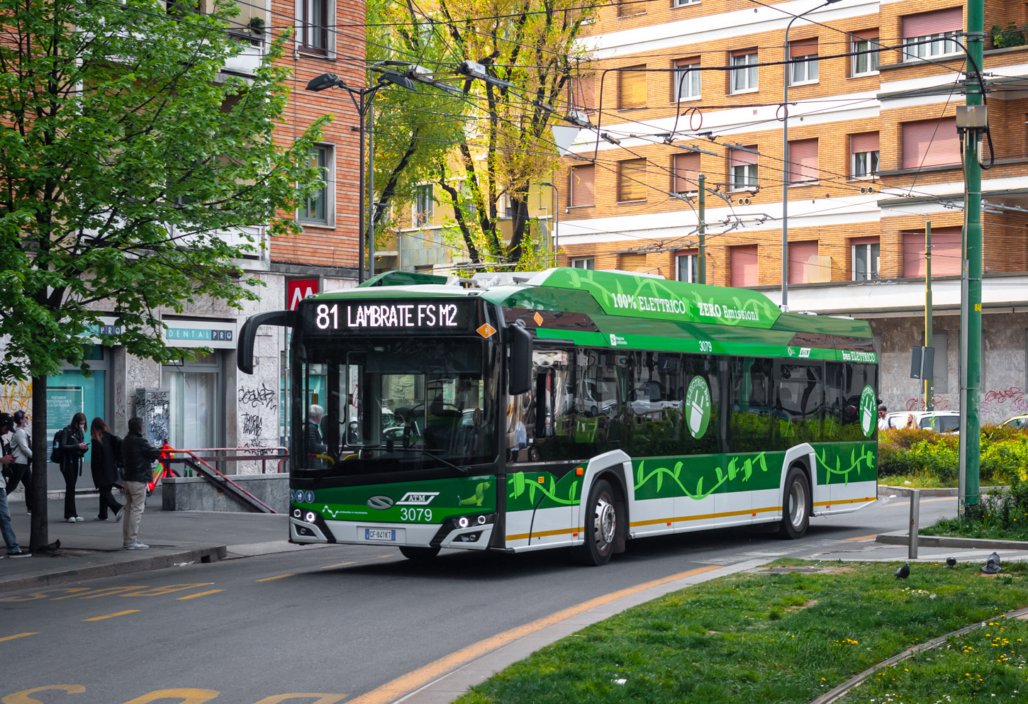 Италия, Solaris Urbino IV 12 electric № 3079