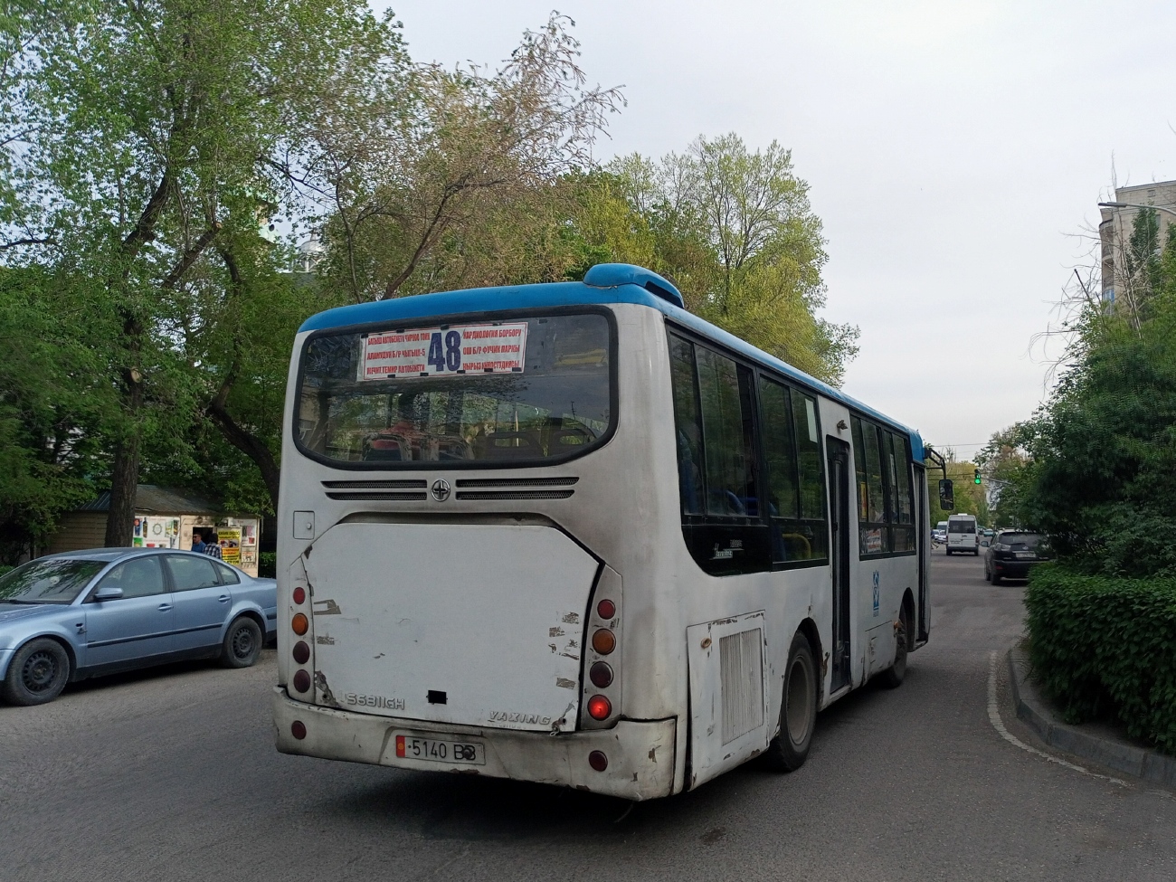 Кыргызстан, Yaxing JS6811GH № 5140 BB