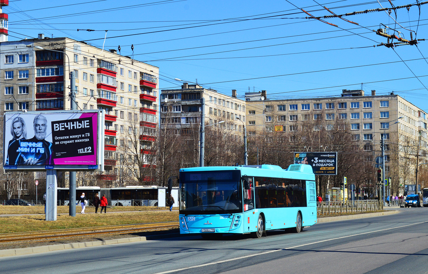 Санкт-Петербург, МАЗ-203.945 № 38047