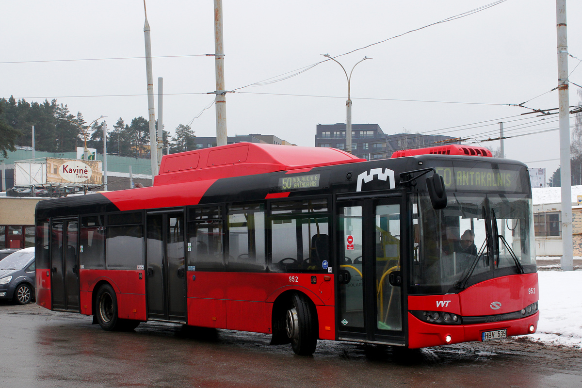 Литва, Solaris Urbino III 12 CNG № 952