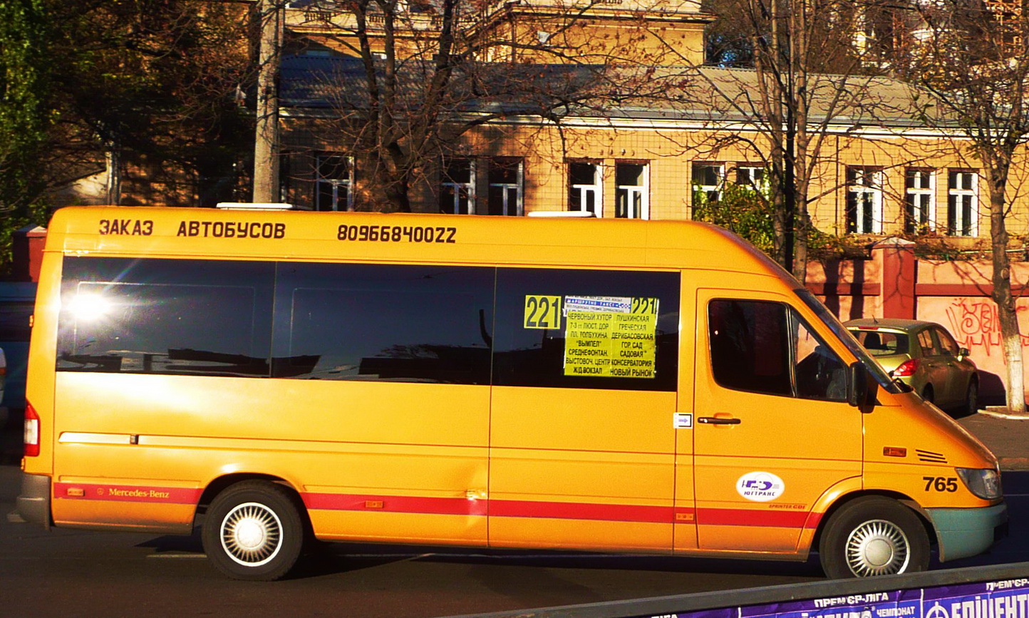 Одесская область, Mercedes-Benz Sprinter W903 311CDI № 765