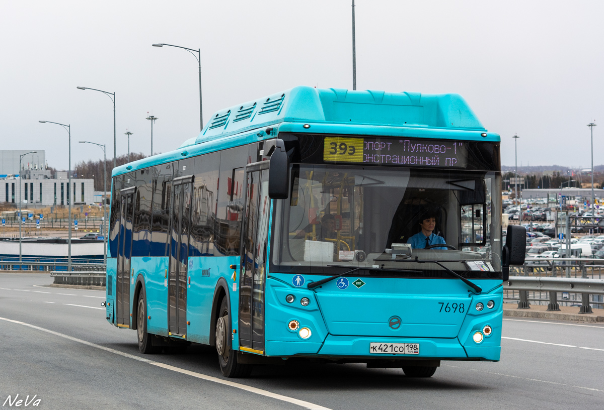 Санкт-Петербург, ЛиАЗ-5292.67 (CNG) № 7698