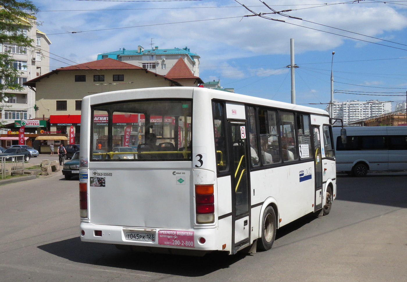 Краснодарский край, ПАЗ-320412-10 № Т 045 РК 123