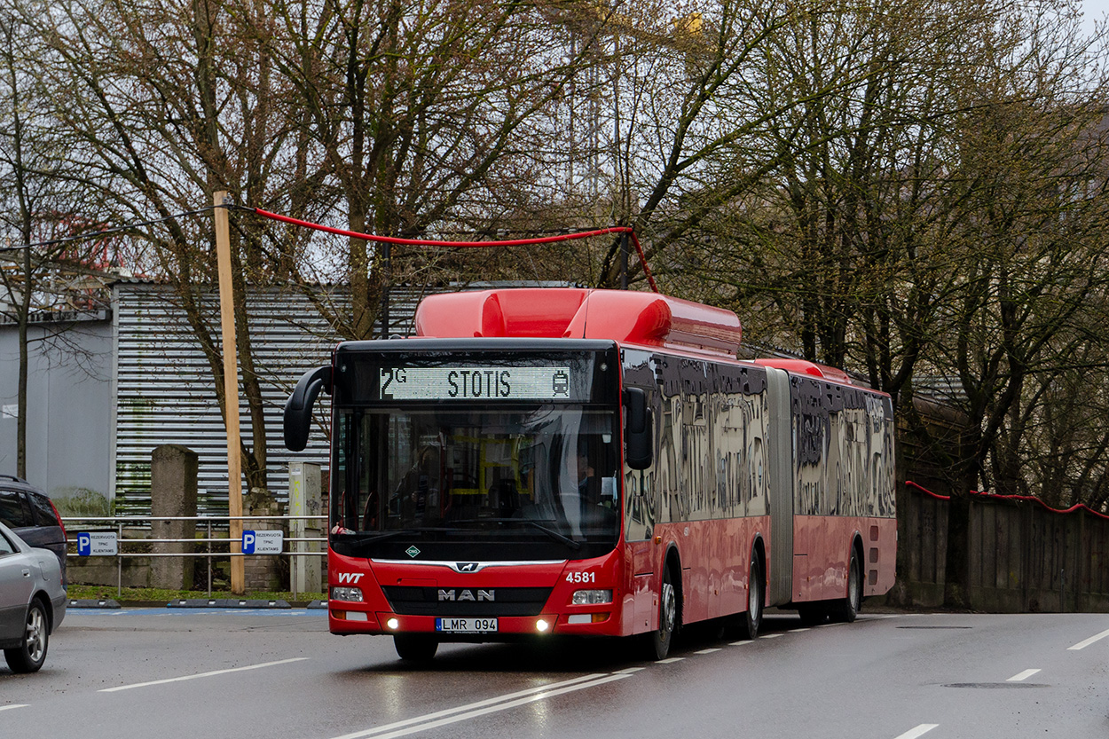 Литва, MAN A23 Lion's City G NG313 CNG № 4581